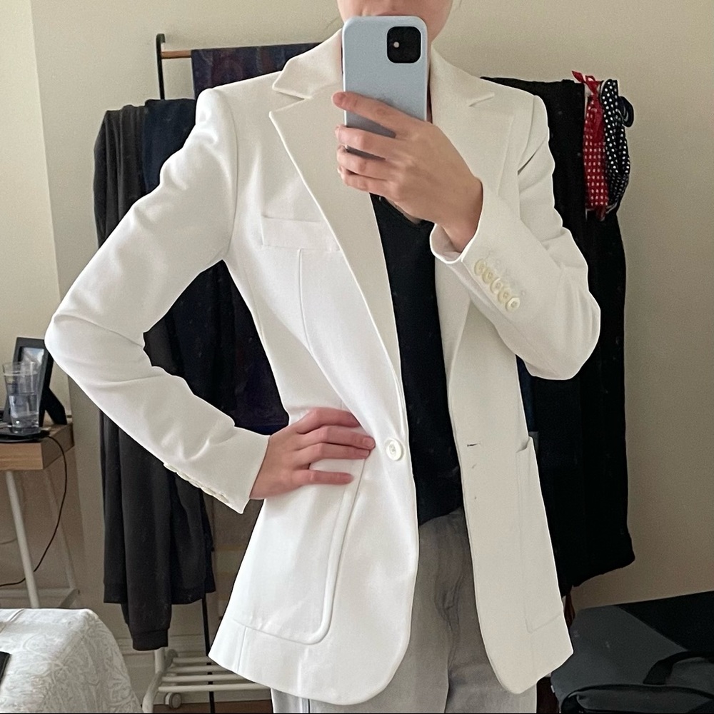 Michael Kors White Blazer Size 2